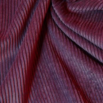 Hilco Smoki-Uni elastischer Breitcord aubergine
